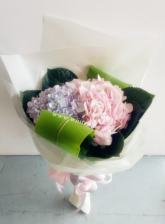 White-Rose-Florist-Hydrangea-Hand-Bouquet