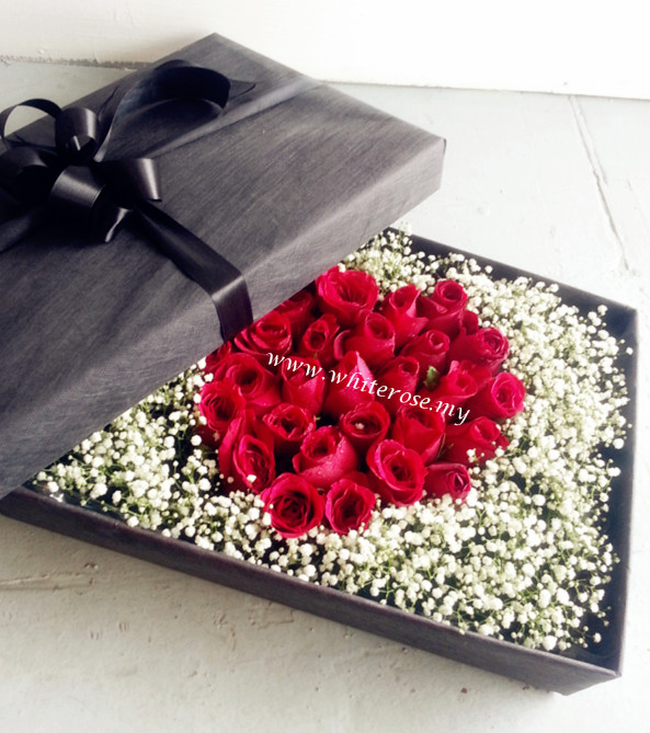 White-Rose-Florist-Rose-Flower-Boxes